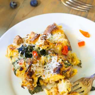 Vegan Sausage, Egg, and Vegetable Breakfast Casserole