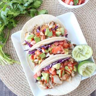 Grilled Mahi Mahi Fish Tacos