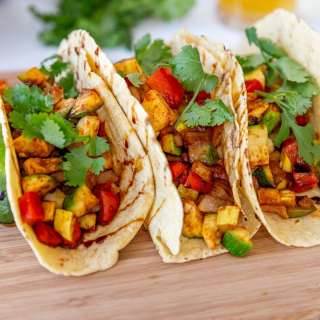 Veggie Tacos with Balsamic Glaze