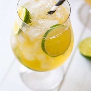 DARK AND STORMY COCKTAIL