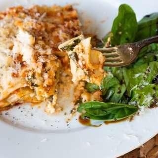 VEGAN SPINACH LASAGNA