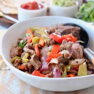 Instant Pot Steak Fajitas