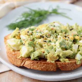 Avocado Egg Salad Toast