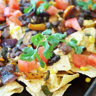 Loaded Vegan Nachos