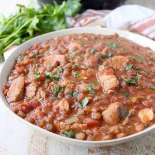 Instant Pot Chicken Tikka Masala with Lentils