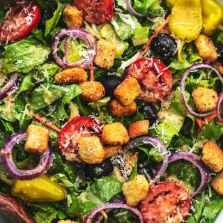 Olive Garden Salad and Dressing Copycat Recipe