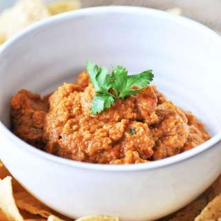 Spicy Oil-Free Mexican Hummus