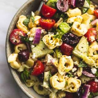 Greek Tortellini Pasta Salad
