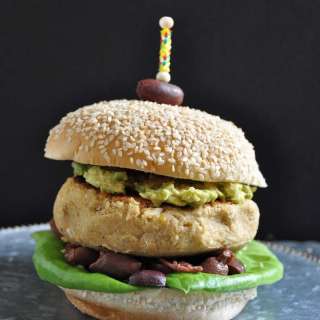 Mediterranean Hummus Burger