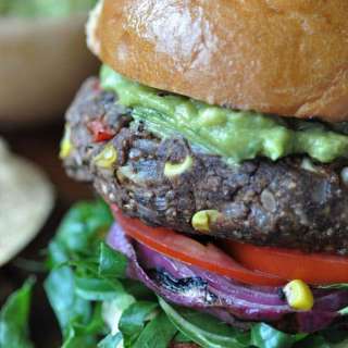 Spicy Black Bean Taco Burgers
