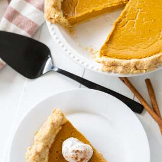 EASY VEGAN PUMPKIN PIE
