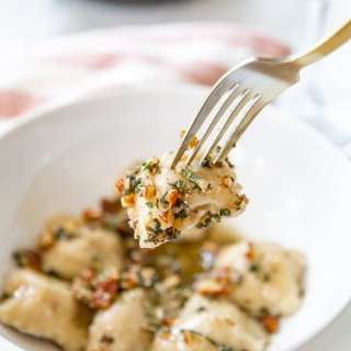 Vegan Pumpkin Ravioli