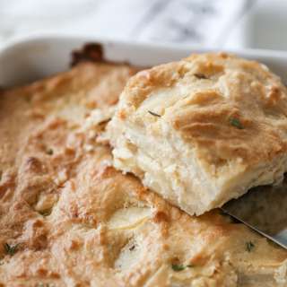 Creamy Vegan Potatoes Au Gratin