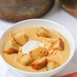 Vegan Broccoli Cheese Soup