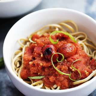 Fire Roasted Tomato Pasta Sauce