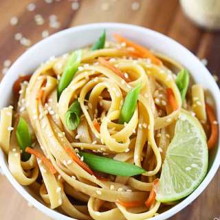 Sesame Peanut Noodles