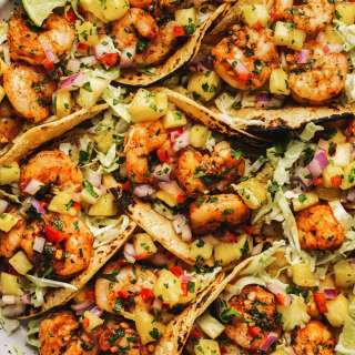 Cilantro Lime Shrimp Tacos
