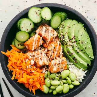 Salmon Rice Bowl