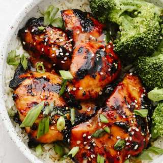 Grilled Honey Garlic Chicken