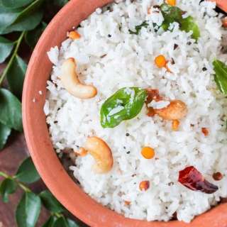 Easy South Indian Coconut Rice
