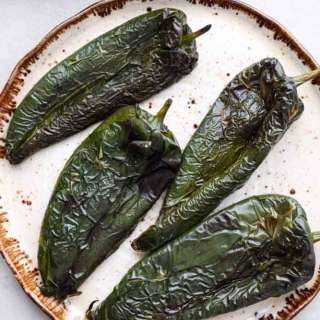 Roasted Poblano Peppers