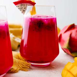 Mango Dragon Fruit Lemonade