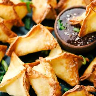 Air Fryer Cream Cheese Wontons