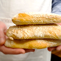 No Knead Ciabatta Bread