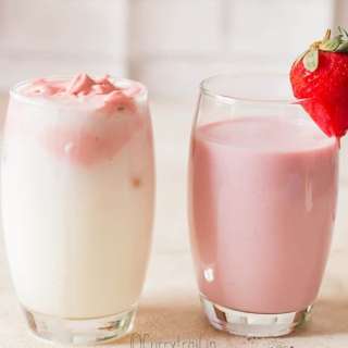 Strawberry Milk 2 Ways