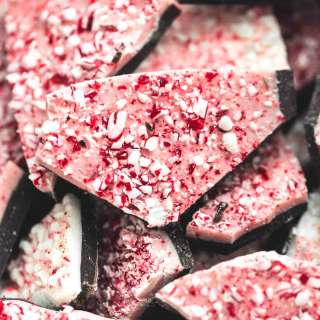 Easiest 3 Ingredient Peppermint Bark