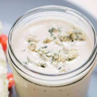 Rich Creamy Homemade Blue Cheese Dressing