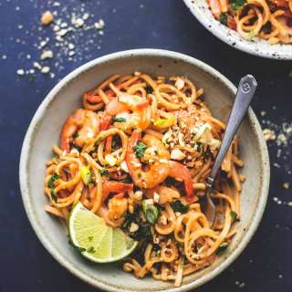 Pad Thai with Peanut Sauce