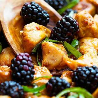 Thai Blackberry Basil Chicken