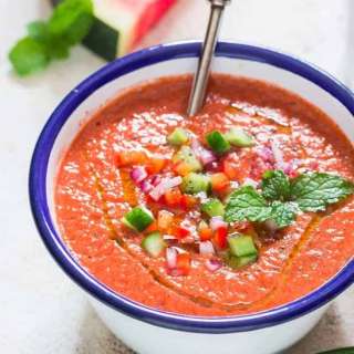 Easy Watermelon Gazpacho Recipe