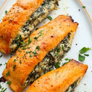 Stuffed Salmon
