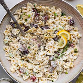 Lemon Tarragon Pasta Salad