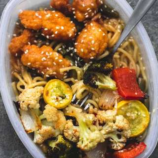Sheet Pan Roasted Asian Vegetable Medley
