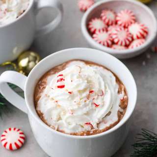 Peppermint Hot Chocolate