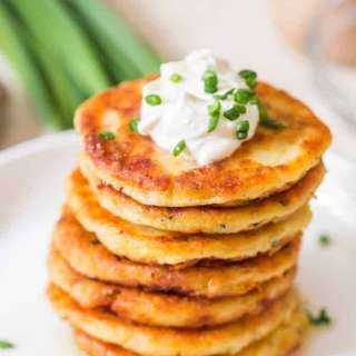 Leftover Mashed Potato Pancakes