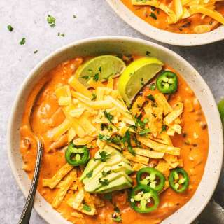 Creamy Chicken Enchilada Soup Recipe