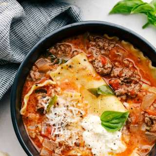 Lasagna Soup