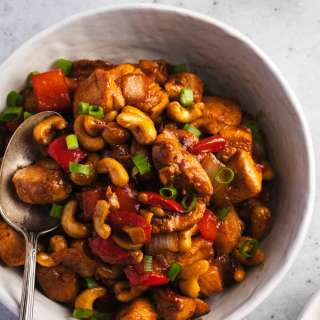 Easy Chinese Cashew Chicken