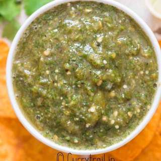 Roasted Tomatillo Salsa Verde