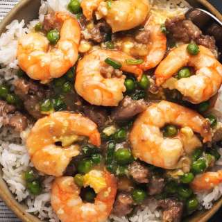 Shrimp with Lobster Sauce