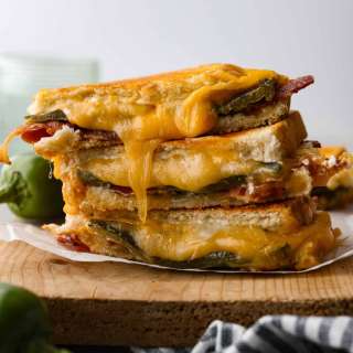 Jalapeño Popper Grilled Cheese