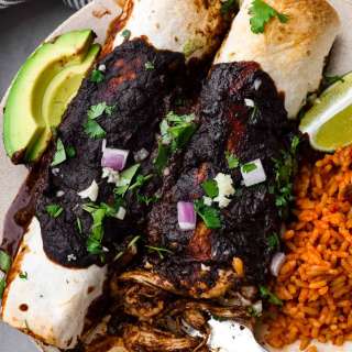Mole Enchiladas