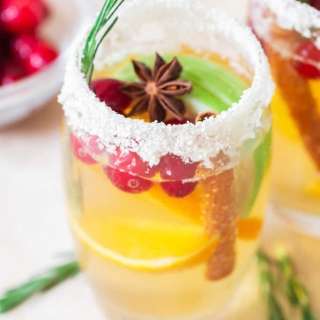 White Wine Christmas Sangria (Holiday Sangria)