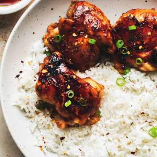 Honey Garlic Chicken Thighs