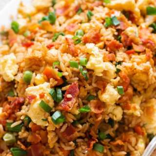 15 Minutes Bacon Fried Rice