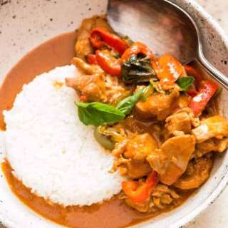 The Best Thai Chicken Panang Curry